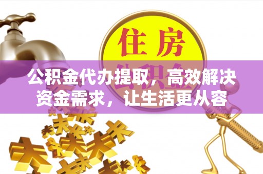 永吉公积金代办提取，高效解决资金需求，让生活更从容