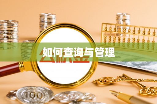 永吉如何查询与管理