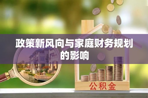 永吉政策新风向与家庭财务规划的影响