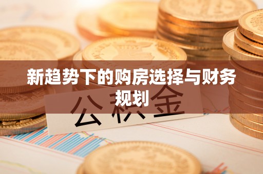 永吉新趋势下的购房选择与财务规划