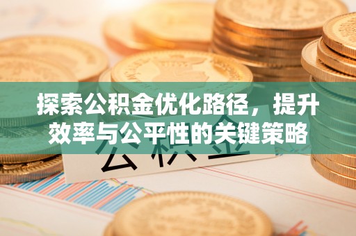 永吉探索公积金优化路径，提升效率与公平性的关键策略