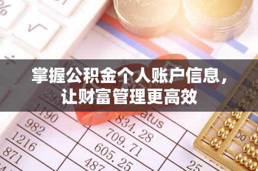 永吉掌握公积金个人账户信息，让财富管理更高效