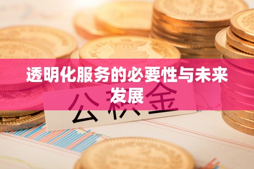 永吉透明化服务的必要性与未来发展