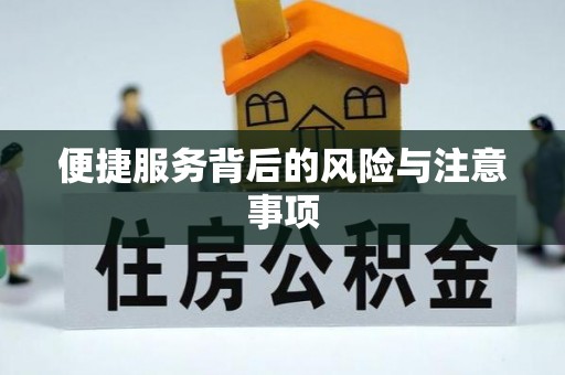 永吉便捷服务背后的风险与注意事项